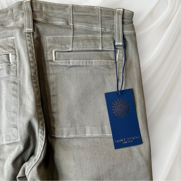 NWT Ramy Brook ‘Eva’ Zipper Mid-Rise Skinny Leg Jean / Pant in “Sage” Size 25 - Picture 13 of 16